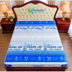 Nệm Thắng Lợi SUSU-ORIGINAL 1m6x2mx10cm Làm100% Cao Su Thiên Nhiên