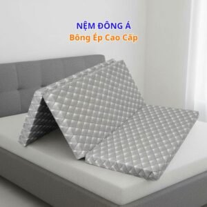 Nệm Bông Ép Lavender Cao Cấp Cho Người Đau Lưng – Nằm Thẳng Cột Sống, Ngủ Ngon Hơn