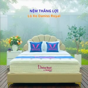 Nệm lò xo túi độc lập DANISA ROYAL Thắng Lợi Dày 26cm