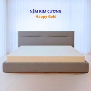 Nệm Cao Su Thiên Nhiên Kim Cương Happy Gold